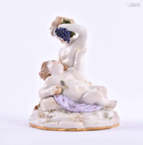 Figurengruppe Meissen 19. Jhd. | Figure group Meissen 19th c...