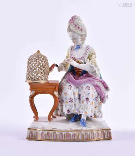 Figur Meissen 19. Jhd. | Figure Meissen 19th century