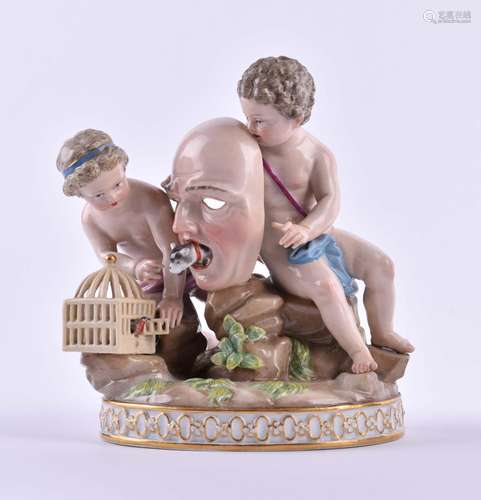 Figurengruppe Meissen 19. Jhd. | Figure group Meissen 19th c...