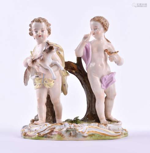 Figurengruppe Meissen 19. Jhd. | Figure group Meissen 19th c...