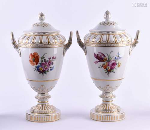 Weimarer Vasen Paar, KPM Berlin | Weimar pair of vases, KPM ...