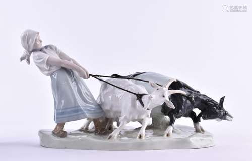 Jugendstilfigur Meissen um 1900 | Art Nouveau figure Meissen...