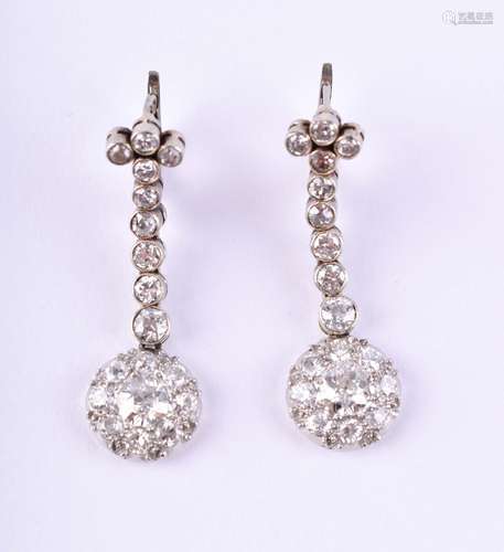 Brillant Ohrstecker Frankreich um 1900 | Brilliant earrings ...