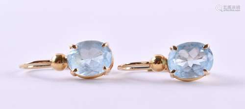 Aquamarin Ohrstecker | Aquamarine earrings