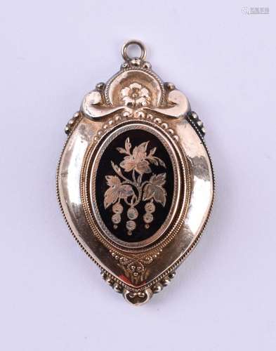 Biedermeier Anhänger um 1850 | Biedermeier pendant around 18...