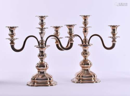 Paar Girandolen um 1900 | Pair of candlesticks around 1900