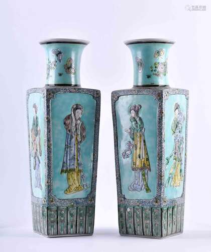 Paar Bodenvasen China | Pair of floor vases China