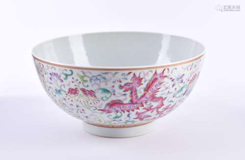 Famille Rose schale China Qing Dynastie | Famille Rose bowl ...