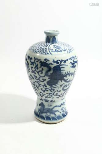 chinese blue and white porcelain jar