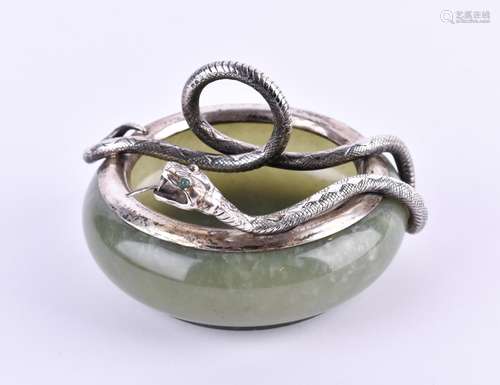 Jade-Silberschale Russland | Jade silver bowl Russia