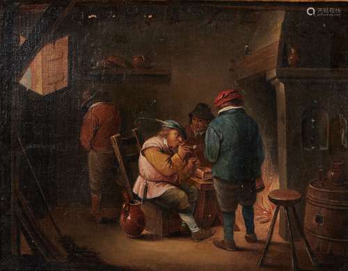 Ecole flamande, 18ème siècle, suiveur de TENIERS. 