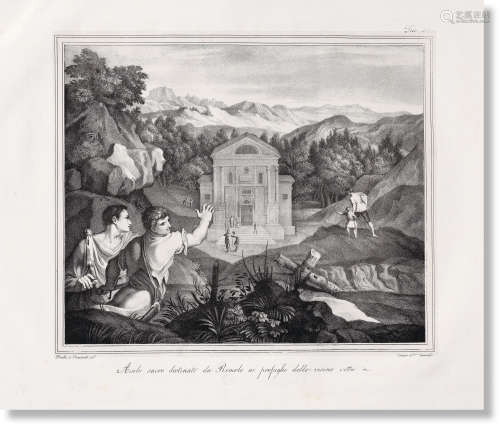 卡拉奇兄弟（17世纪） 1835年作 阿穆利奥国王被废黜并杀害 石版画
