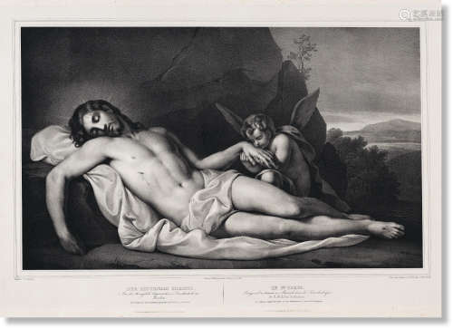贾科莫·卡韦多尼（1577～1660） 1846年作 基督的身体 石版画