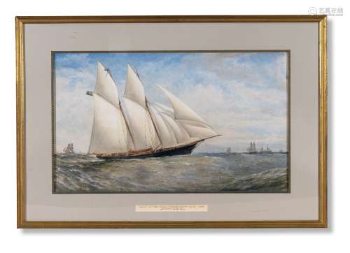 托马斯·戈德斯沃西·达顿（1819～1891） 1870年作 皇家泰晤士游艇俱乐...
