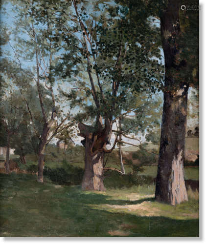 亨利·约瑟夫·哈比格尼（1819～1916） 风景 布面油彩