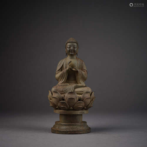 Liao Dynasty of China,Copper Buddha Statue 中國辽代，铜佛像