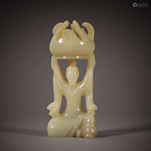 Han Dynasty of China,Jade Man 中國汉代，玉人