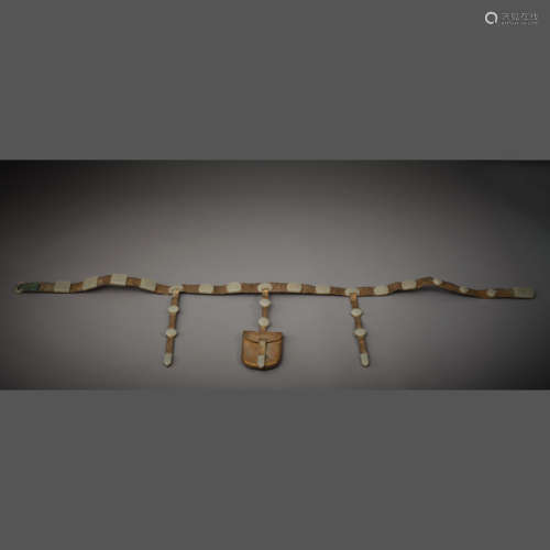 Liao Dynasty of China,Jade Belt Accessory 中國辽代，玉带饰