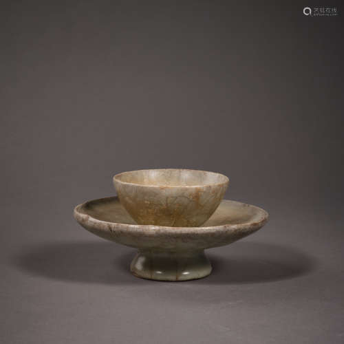 Song Dynasty of China,Ru Kiln Saucer 中國宋代，汝窑盏托