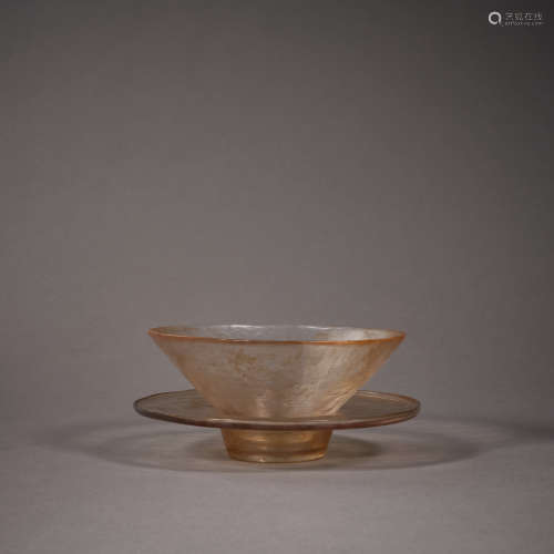 Tang Dynasty of China,Coloured Glaze Tea Cup 中國唐代，琉璃盏