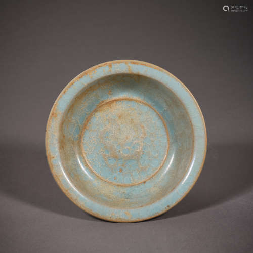 Song Dynasty of China,Ru Kiln Plate 中國宋代，汝窑盘