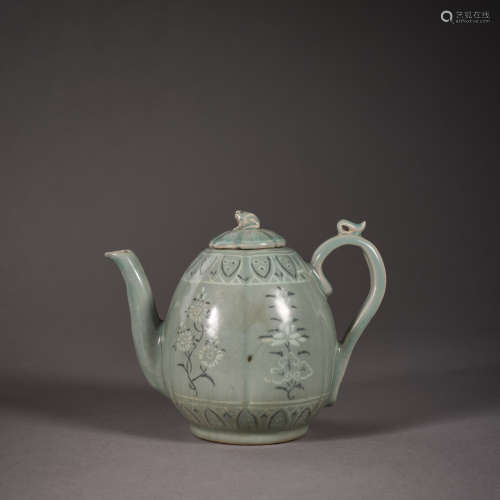 Song Dynasty of China,Goryeo Porcelain Holding Pot 中國宋代，...