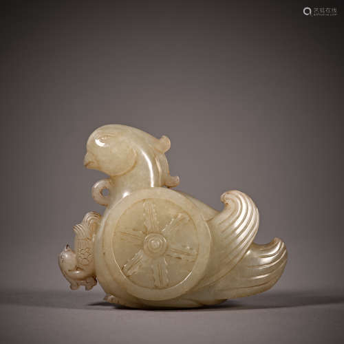 Tang Dynasty of China,Jade Bird 中國唐代，玉鸟