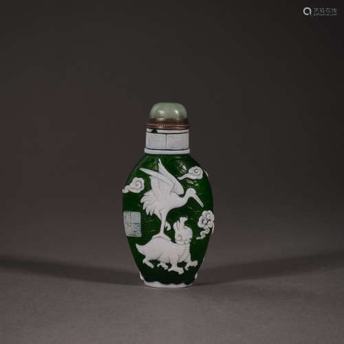 The Period of the Republic of China, Material Snuff Bottle 中...