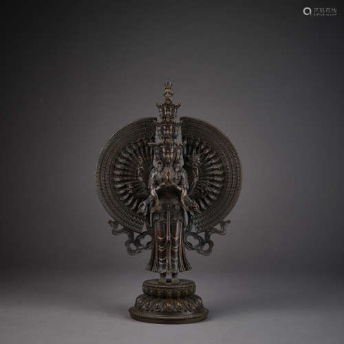Ming Dynasty of China,Copper Buddha Statue 中國明代,铜佛像