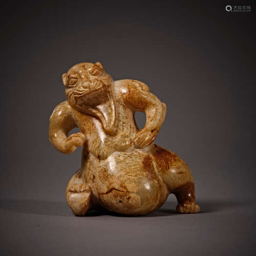 Han Dynasty of China,Jade Beast 中國汉代，玉兽