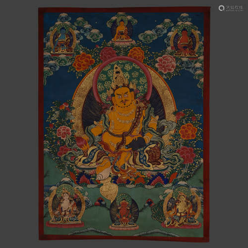 Qing Dynasty of China,Thangka 中國清代，唐卡