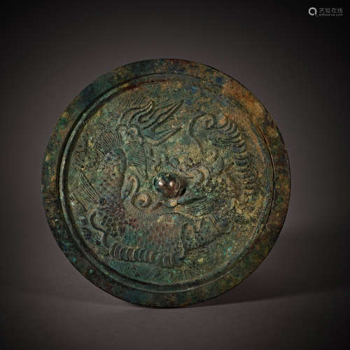 Jin Dynasty of China,Copper Mirror 中國金代，铜镜