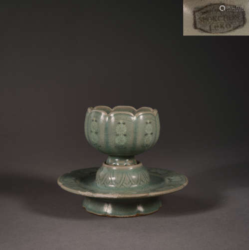 Song Dynasty of China,Goryeo Porcelain Lotus Cup 中國宋代，高...
