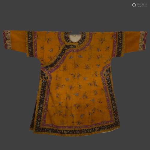 Qing Dynasty of China,Embroidered Princess's Clothes 中國清代...