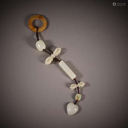 Qing Dynasty of China,Jade Chain 中國清代，玉链