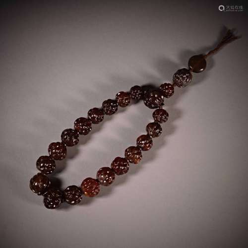 Tang Dynasty of China,Agate Bead 中國唐代，玛瑙珠