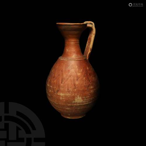 Large Roman Redware Jug