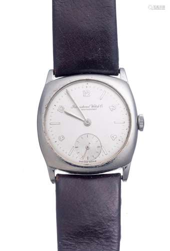 IWC (INTERNATIONAL WATCH CO), Montre-bracelet en acier