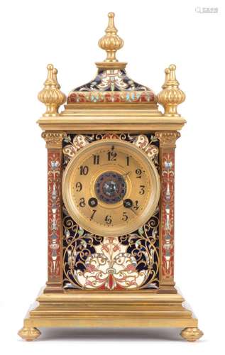 EDWARD & SONS, Pendule d'Epoque Victorienne