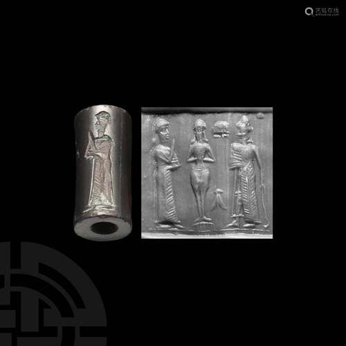 Babylonian FIgural Cylinder Seal