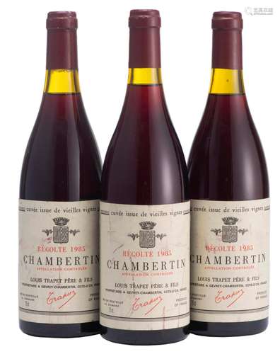 Domaine Louis Trapet, Chambertin, Récolte 1985