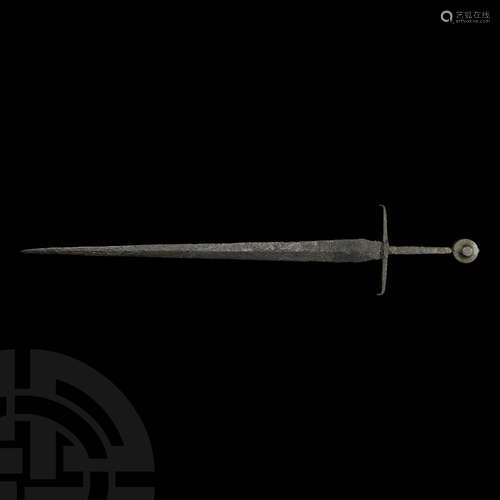 Western Medieval Hand-and-a-Half Sword