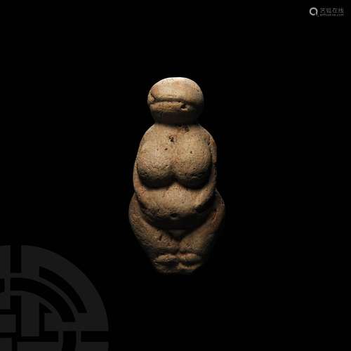 Stone Age Upper Palaeolithic 'Venus' Idol