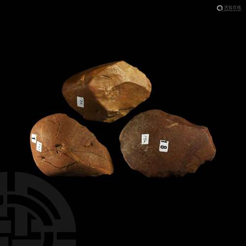 Stone Age Spanish Hand Axe Group