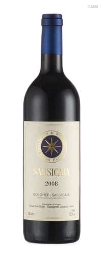 Sassicaia, Tenuta San Guido, Bolgheri, 2008.