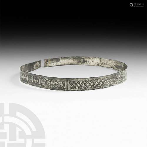 Viking Age Silver Nobleman's Diadem