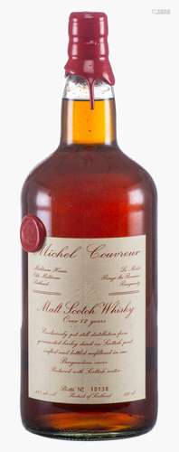 Michel Couvreur Malt Scotch Whisky over 12 years n° 10138