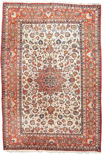 A Najafabad carpet, Central Persia, mid 20th century