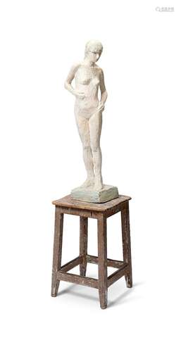 Robert Holding (British, b.1933) A plaster figure of a nude