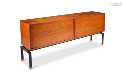 A mid 20th century French teak sideboard attributed to Alain...